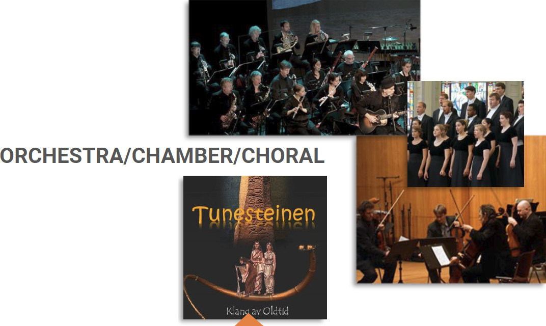 Range orchestra/chamber/choral